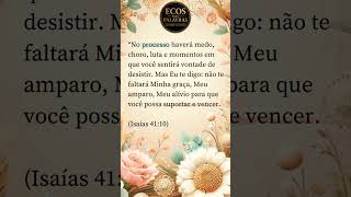 Isaías 41 #deus #biblia #fe #jesus #isaias #isaías41 #versiculododia #versiculodehoje #versiculo