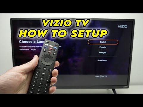 How to Setup Your Vizio TV For the First Time