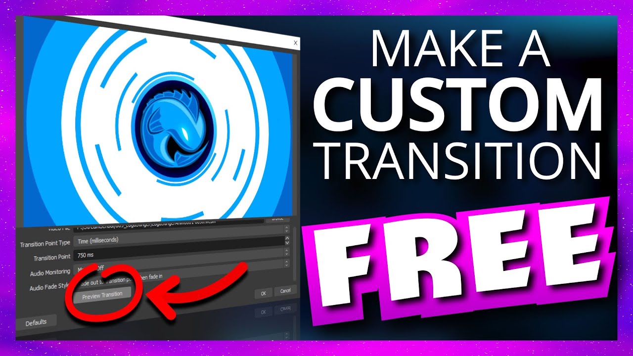 How to Make a CUSTOM Stinger Transition in Blender 2.8 for your Twitch Stream | StreamSchool
