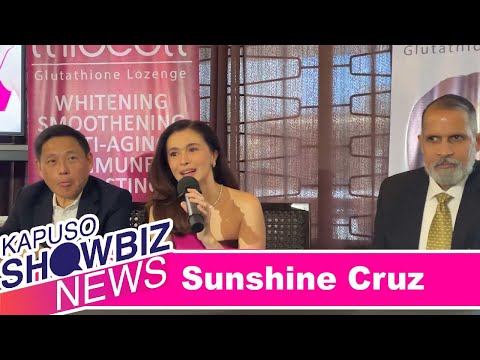 Kapuso Showbiz News: Sunshine Cruz reveals secret to glowing skin even in her 40s