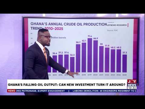 Ghana's Falling Oil Output: Can new investment turn it around | Beyond The Numbers