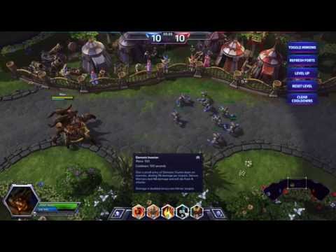 Azmodan Demonic Invasion - Heroes of the Storm Alpha
