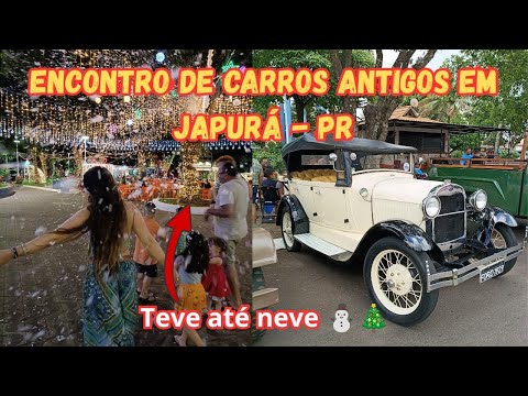 3° ENCONTRO DE CARROS ANTIGOS EM JAPURÁ - PR.