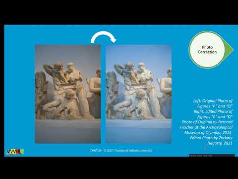 Zack Hegarty on West Pediment of Temple of Zeus at Olympia