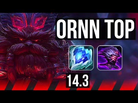 ORNN vs JAX (TOP) | 4/0/4, 500+ games | BR Grandmaster | 14.3