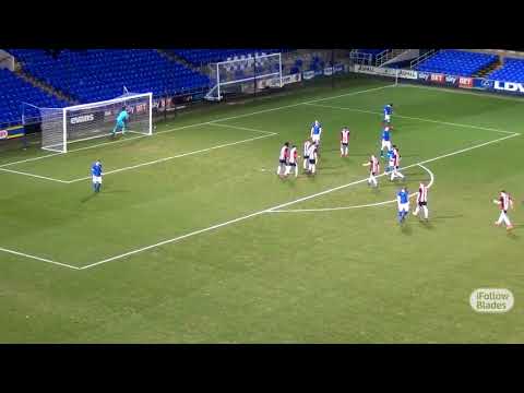Ipswich 0-2 Blades U23s - goals