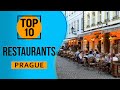 Top 10 Best Restaurants In Prague Czech Republic