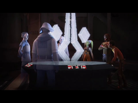 Star Wars Rebels Season 3 Space Battle over Atollon (1/4)