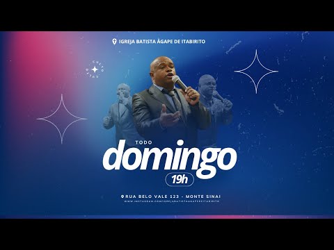 Culto Online - Igreja Batista Ágape de Itabirito - 16/11/2025