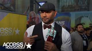 'Guardians Of The Galaxy Vol. 2': Dave Bautista On The 'Overwhelming' Premiere | Access Hollywood
