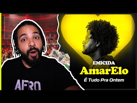 Emicida me deu o que os livros de história não contaram com "AmarElo - É Tudo Pra Ontem"