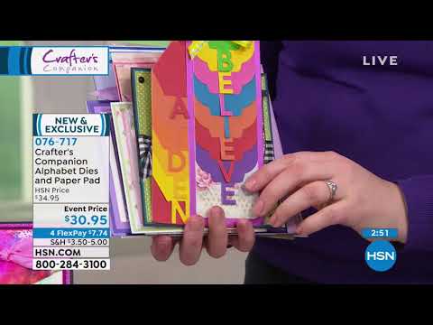 HSN | Crafter's Companion 03.05.2019 - 10 AM
