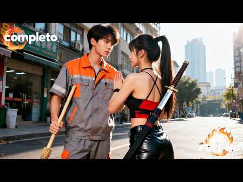 Los matones humillaron al limpiador,sin saber q era el Dios de la Guerra.¡Un golpe,el edificio cayó!