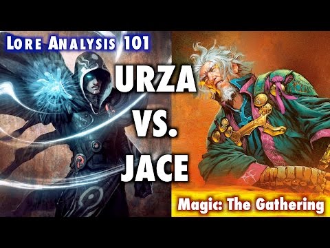 MTG LORE - An Analysis of Urza vs. Jace from Magic: The Gathering