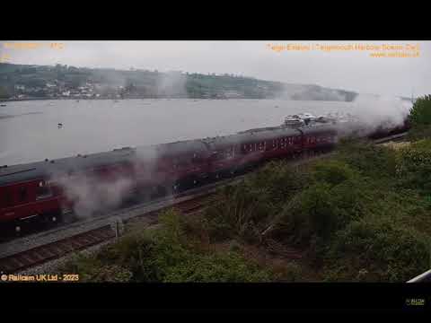 Flying Scotsman at Teignmouth 🚂