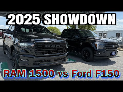 2025 Ford F150 Lariat vs RAM 1500 Laramie COMPARISON