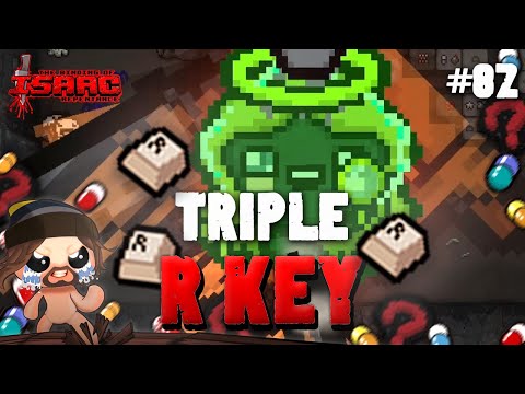 #82 TRIPLE R KEY ??? - Isaac Repentance CHAOS DEADGOD 2024