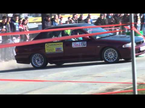 Piotr Gargasz - Mitsubishi Lancer - „Super OS Rajdowy Dzień Kobiet” Krosno 08-03-2015