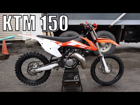 KTM 150 First Ride! | MY NEW BIKE?