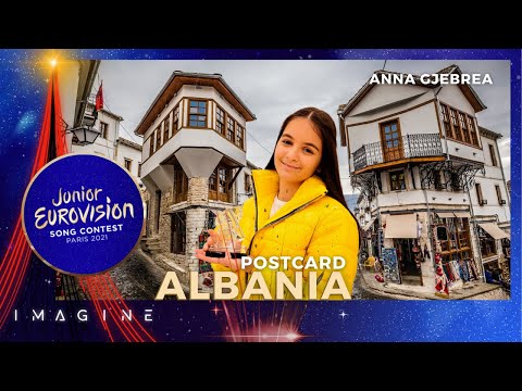 Postcard of Albania • Anna Gjebrea - Stand By You • Junior Eurovision 2021 🇦🇱