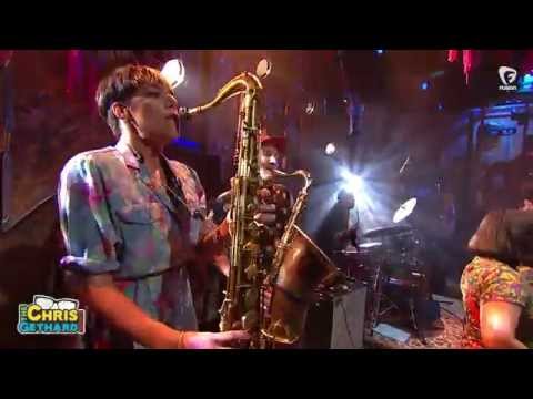 Downtown Boys perform "Wave of History" | The Chris Gethard Show