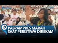 BIKIN HEBOH Presiden Jokowi Kena Lempar Sendal Air Oleh Emak Emak Paspampres Jangan Rekam Rekam