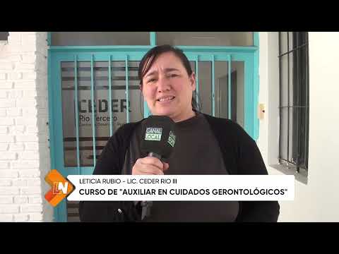 Curso de auxiliar en cuidados gerontológicos, Leticia Rubio y Rebeca Meyer