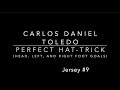 Carlos Daniel Toledo Outstanding Perfect Hat-Trick (01/25/2021)