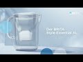 BRITA Wasserfilter Style Essential XL Transparent/Sand