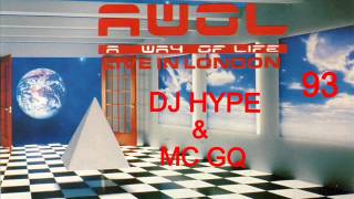 Dj Hype & Mc GQ Live in London @ AWOL 1993