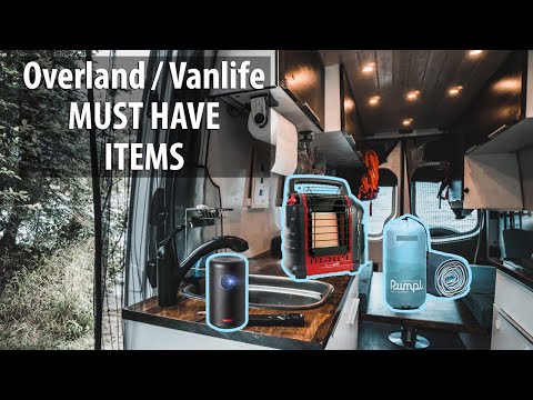 Van Life & Overland Essentials  -  Top 10 MUST HAVE Van Life Overland Gifts