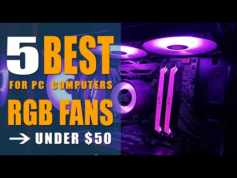 Top 5 Best RGB Fans Under 50 | Budget Friendly | Top Sellers on Amazon