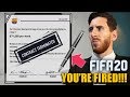5 WAYS TO GET FIRED IN FIFA 20 CAREER MODE!!! 5 WAYS TO GET FIRED IN FIFA 20 CAREER MODE!!!
