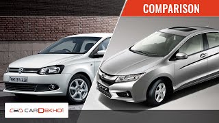 Volkswagen Vento vs Honda City | Comparsion Review | CarDekho.com
