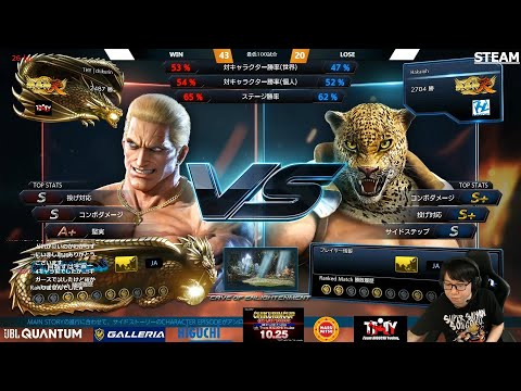 2020/09/01 TEKKEN7 chikurin(Geese) vs Hakaioh(King)  PART2