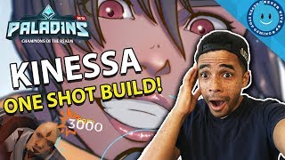 KINESSA ONE SHOT BUILD! CRAZY 3000 DAMAGE! Eagle Eye Kinessa (Paladins Gameplay)