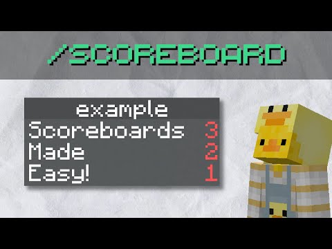 Minecraft Scoreboard Command Tutorial | 1.21+