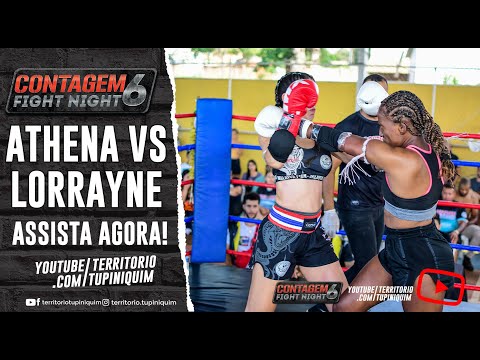 Lorrayne vs Athena - Contagem Fight Night 6