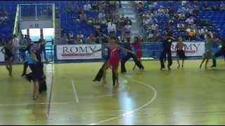 Andrea Vighi e Chiara Benati - Coppa Italia a Vigevano 2013 - Danze Latine