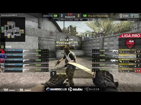 Liga Profissional Gamers Club #4 - Innova vs Ilha da Macacada (Cache)