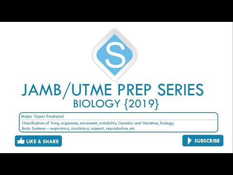 JAMB/UTME BIOLOGY 2019 Structured Past Questions and Solutions