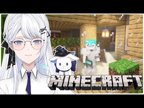 【Minecraft】 Let's Find Horse & More Adventure!!【Jin尋 Channel】| EN Vtuber