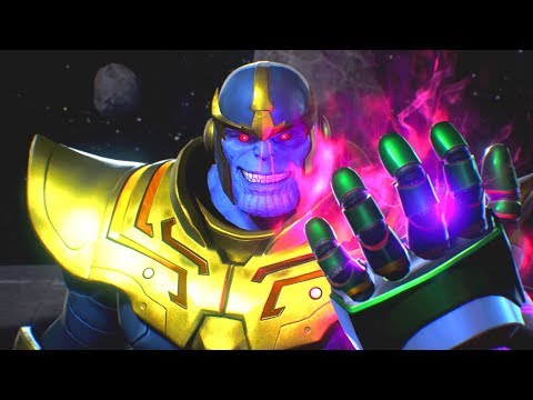 Thanos steals the Satsui no Hado from Ryu & Pays Death a Visit | Marvel vs Capcom Infinite