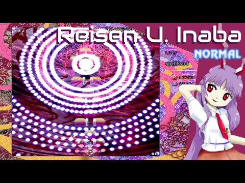 Touhou 15 - Legacy of Lunatic Kingdom | Reisen Normal 1cc
