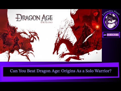 Can You Beat Dragon Age Origins As a Solo Warrior?