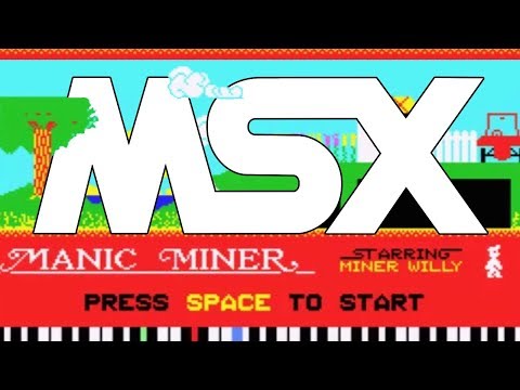Manic Miner MSX