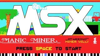 Manic Miner MSX