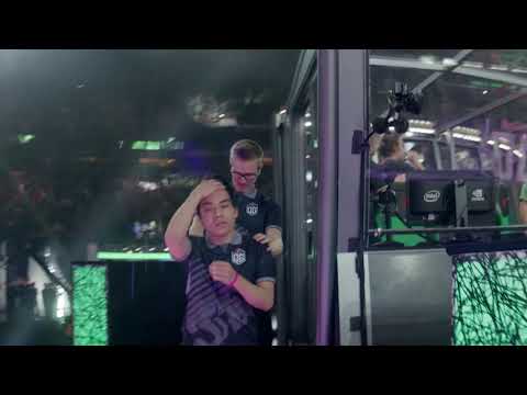 An Unranked carry player wining TI - OG DOTA