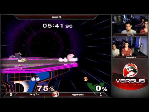 06/21/2015 Versus Weekly Melee - HappyHydra (Jigglypuff) vs Saucy Tho (Captain Falcon)