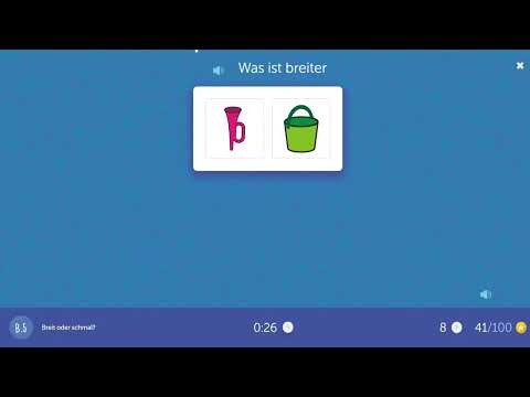 Breit oder schmal? Lernvideo für Kinder – Größen vergleichen